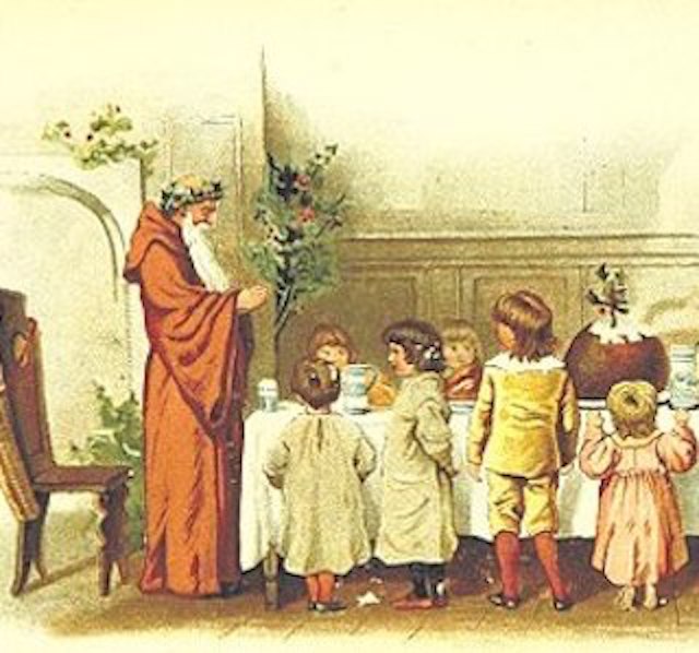 Coming of Father Xmas, Wikimedia Commons, Public Domain